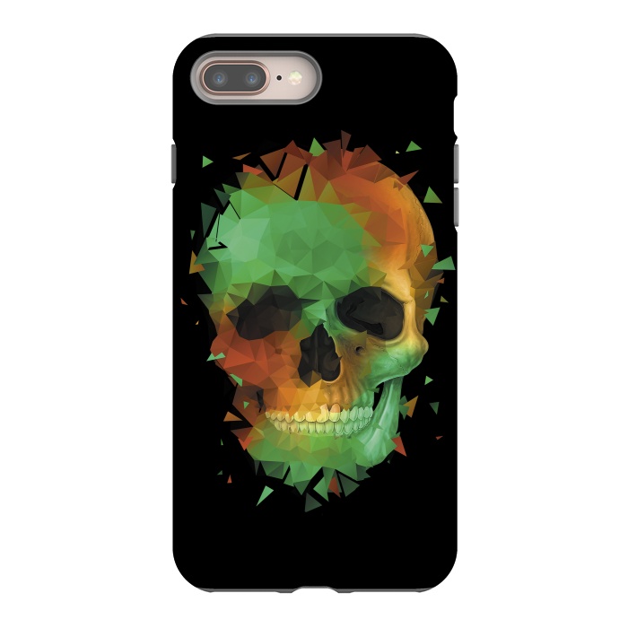 iPhone 8 plus StrongFit Geometry Reconstruction Skull by Sitchko