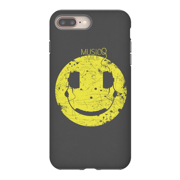 iPhone 8 plus StrongFit Music Smile V2 by Sitchko