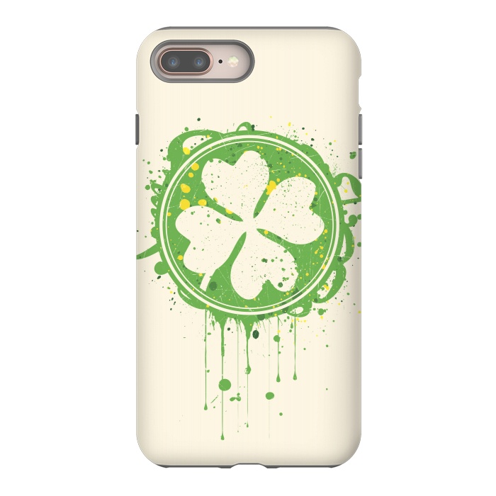 iPhone 8 plus StrongFit Patrick's clover by Sitchko