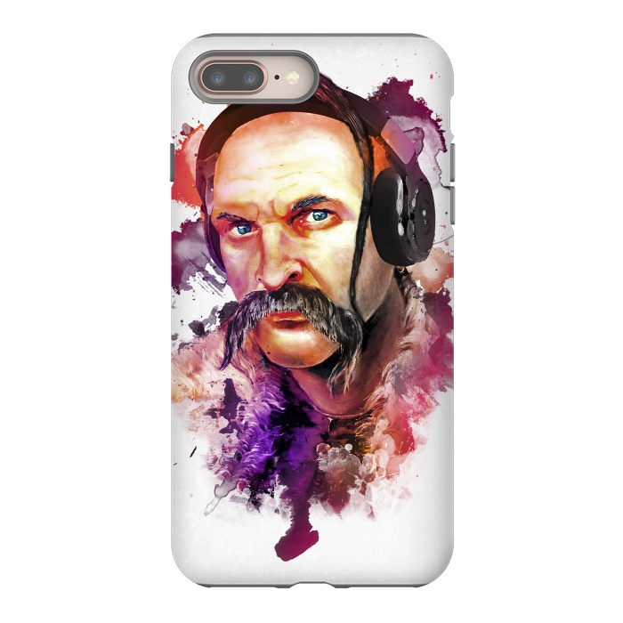 iPhone 8 plus StrongFit Cossack Ivan Sirko listen music by Sitchko