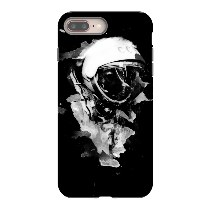 iPhone 8 plus StrongFit Space Dog by Sitchko