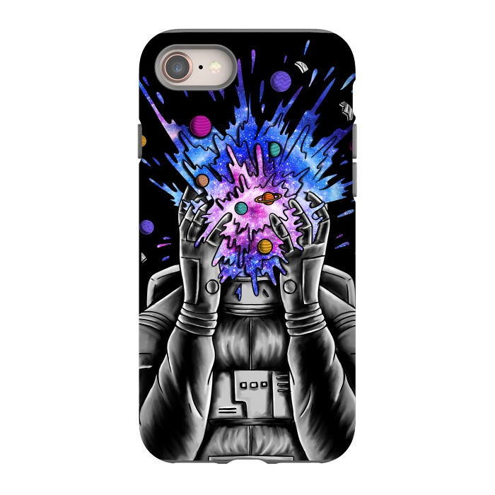 iPhone 8 StrongFit Astronaut Big Bang by Coffee Man