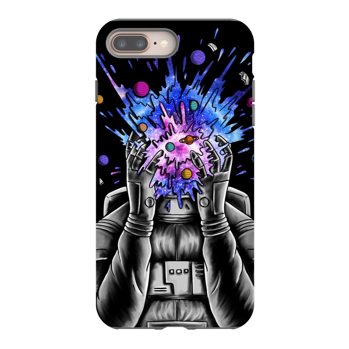 iPhone 8 plus StrongFit Astronaut Big Bang by Coffee Man