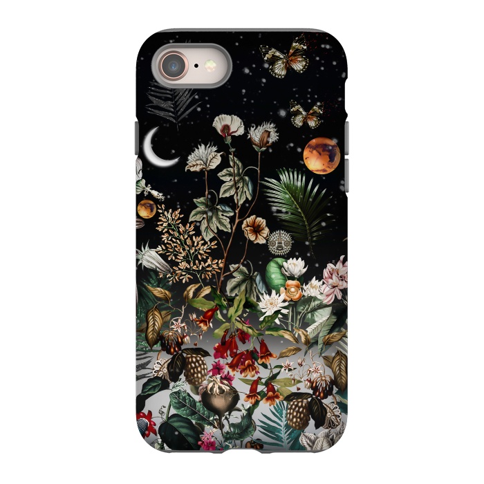 iPhone 8 StrongFit Beautiful night garden by Burcu Korkmazyurek