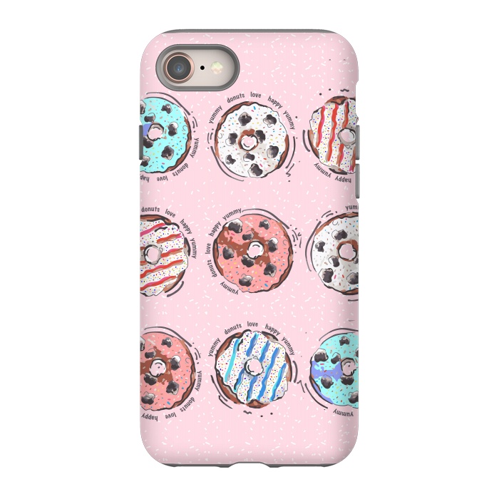 iPhone 8 StrongFit Donut Love 3 by MUKTA LATA BARUA