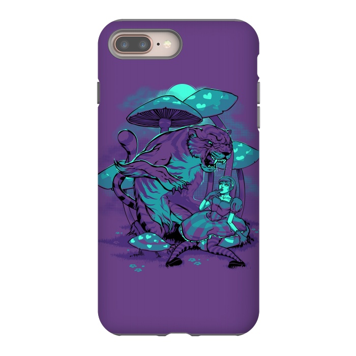 iPhone 8 plus StrongFit Cheshire Cat by Draco