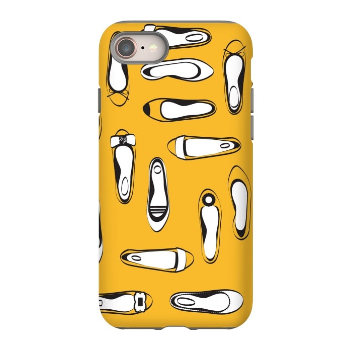 iPhone 8 StrongFit Yellow Ballerinas by Martina