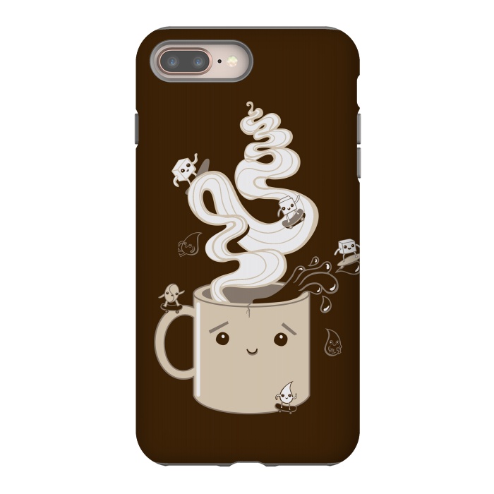 iPhone 8 plus StrongFit Extreme Coffee Sports by Wotto