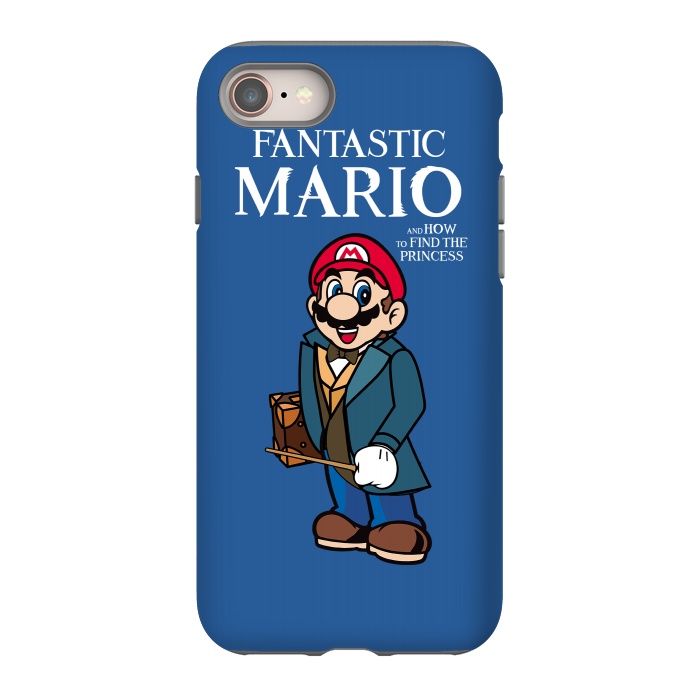 iPhone 8 StrongFit Fantastic Mario by Alisterny