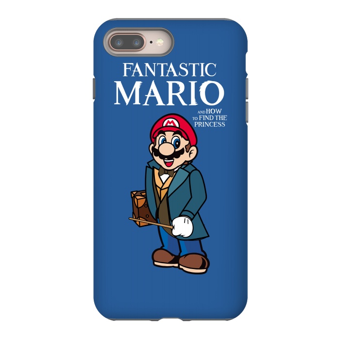 iPhone 8 plus StrongFit Fantastic Mario by Alisterny