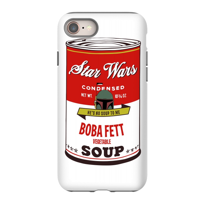 iPhone 8 StrongFit Star Wars Campbells Soup Boba Fett by Alisterny