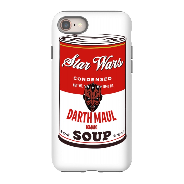 iPhone 8 StrongFit Star Wars Campbells Soup Darth Maul by Alisterny