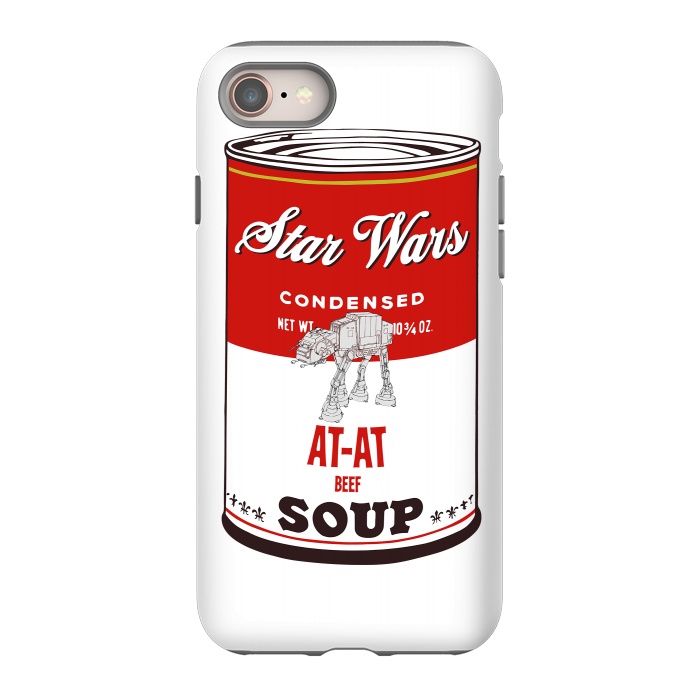 iPhone 8 StrongFit Star Wars Campbells Soup At-At by Alisterny