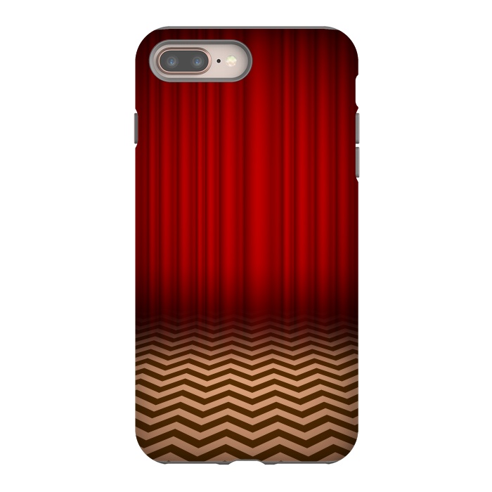 iPhone 8 plus StrongFit Twin Peaks Red Room by Alisterny