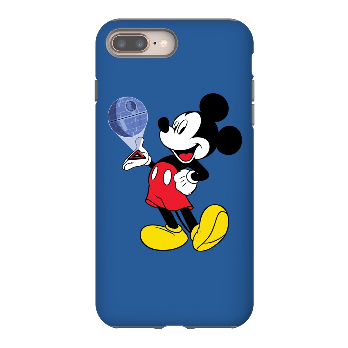 iPhone 8 plus StrongFit Mickey Mouse Death Star Plans Star Wars by Alisterny