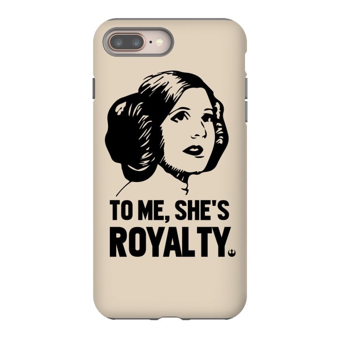 iPhone 8 plus StrongFit Princess Leia To Me Shes Royalty by Alisterny