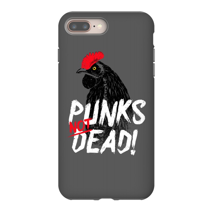 iPhone 8 plus StrongFit Punks not dead! by Mitxel Gonzalez
