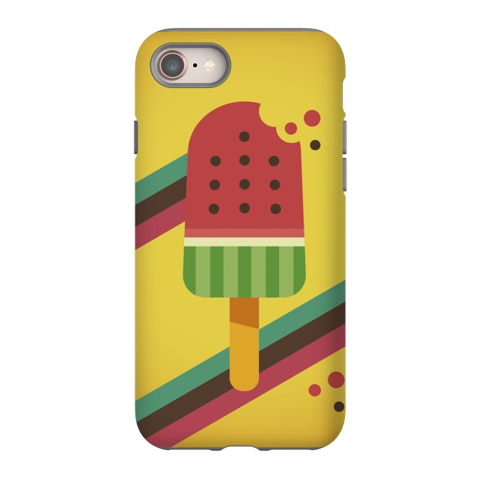 iPhone 8 StrongFit Hot & Fresh Watermelon Ice Pop by Dellán