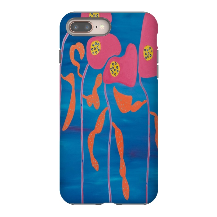 iPhone 8 plus StrongFit Flowers of Chrion by Helen Joynson