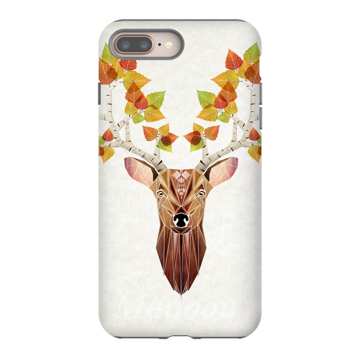 iPhone 8 plus StrongFit deer autumn by Manoou