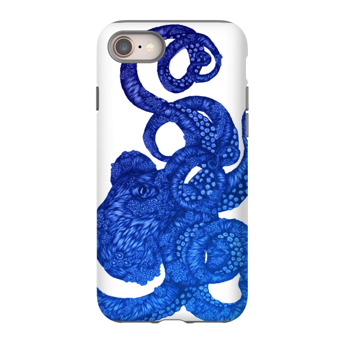 iPhone 8 StrongFit Ombre Octopus by ECMazur 