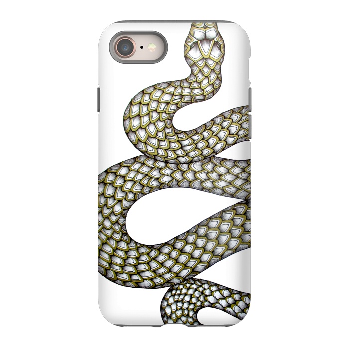 iPhone 8 StrongFit Snake's Charm by ECMazur 