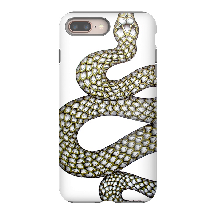 iPhone 8 plus StrongFit Snake's Charm by ECMazur 