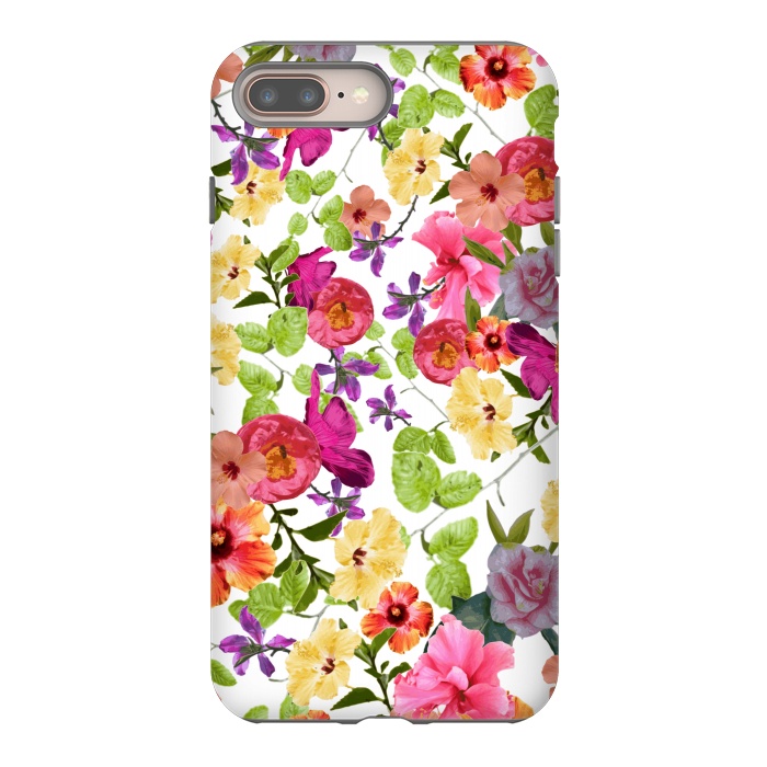 iPhone 8 plus StrongFit Zariya Flower Garden by Zala Farah