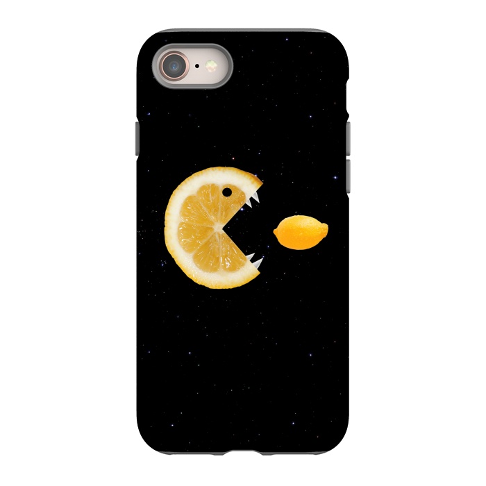 iPhone 8 StrongFit Hungry Crazy Lemons by Boriana Giormova