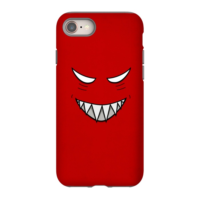 iPhone 8 StrongFit Evil Grinning Face by Boriana Giormova