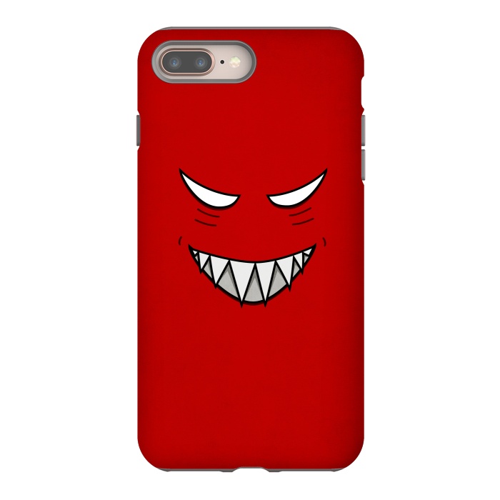 iPhone 8 plus StrongFit Evil Grinning Face by Boriana Giormova