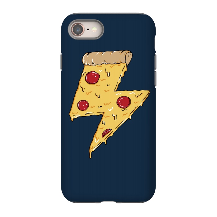iPhone 8 StrongFit Pizza Power by Coffee Man