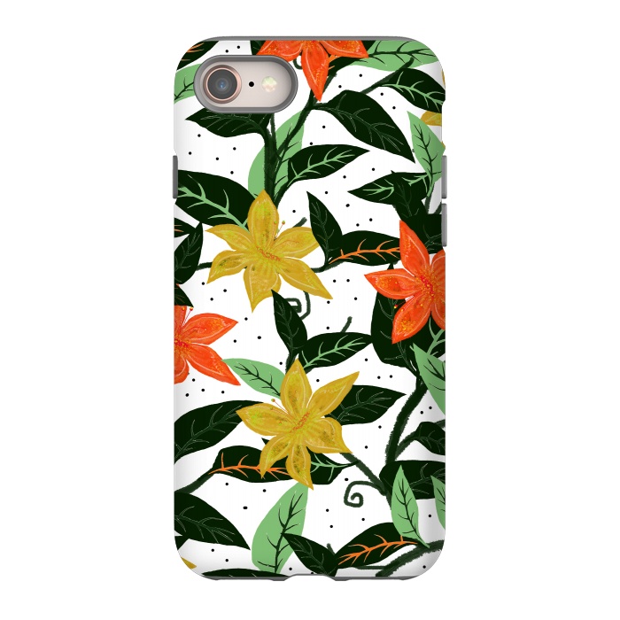 iPhone 8 StrongFit Tropical Rainforest by Uma Prabhakar Gokhale