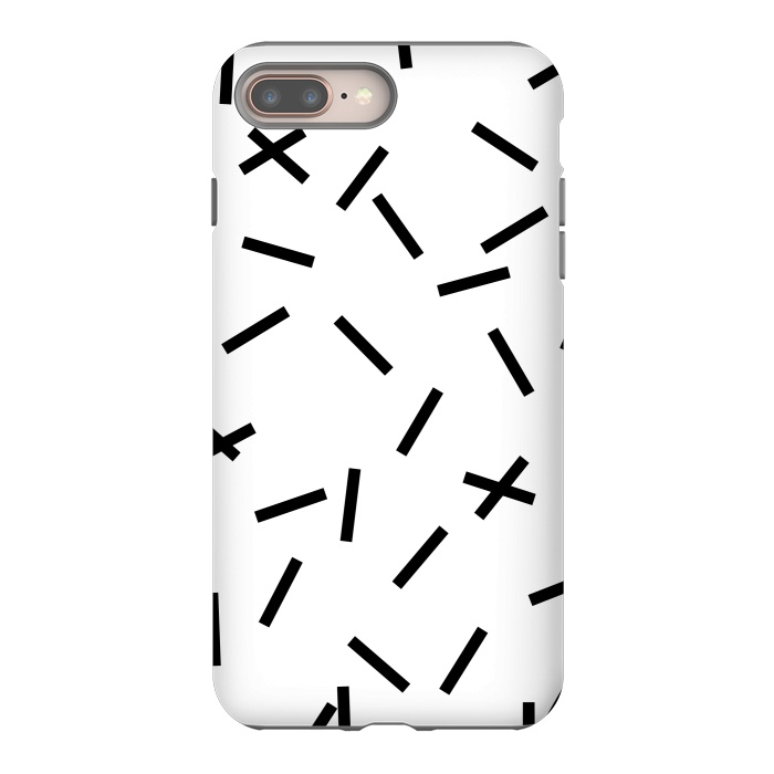 iPhone 8 plus StrongFit Confetti by Caitlin Workman