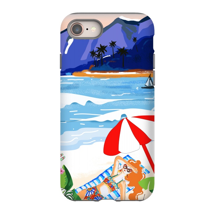 iPhone 8 StrongFit Beach Holiday 3 by MUKTA LATA BARUA