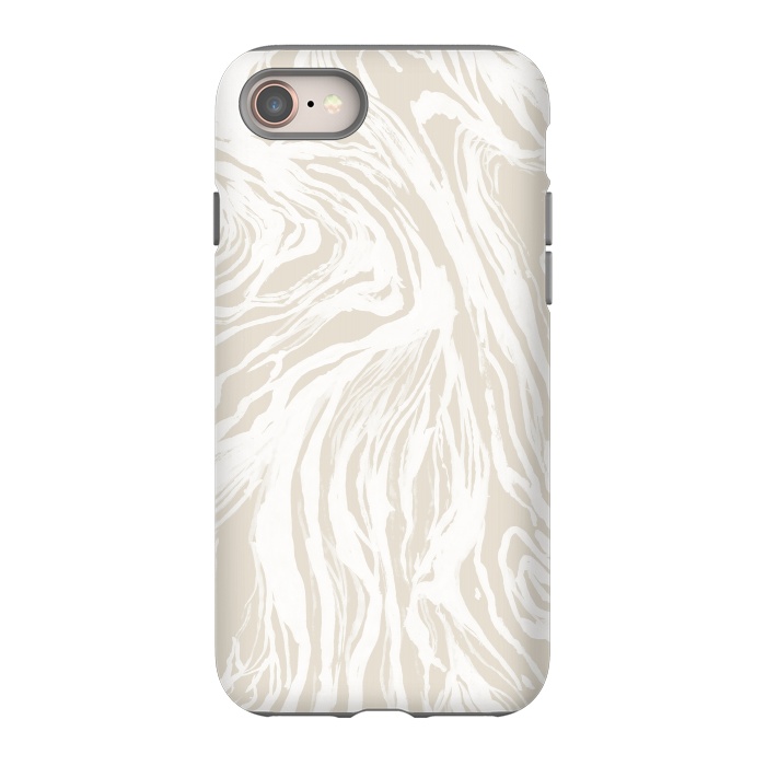 iPhone 8 StrongFit Nude Marble by Caitlin Workman