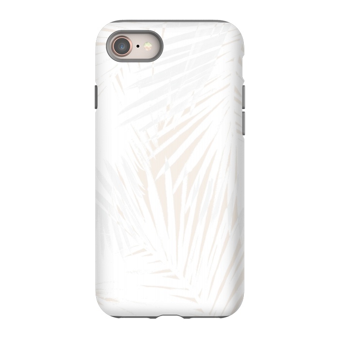 iPhone 8 StrongFit Blush Palms by Caitlin Workman