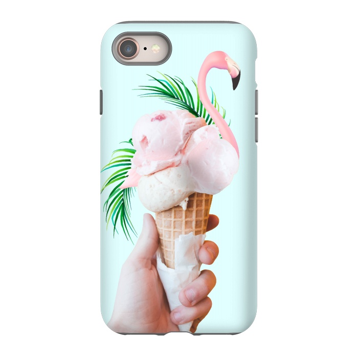iPhone 8 StrongFit Tropical Ice Cream by Uma Prabhakar Gokhale