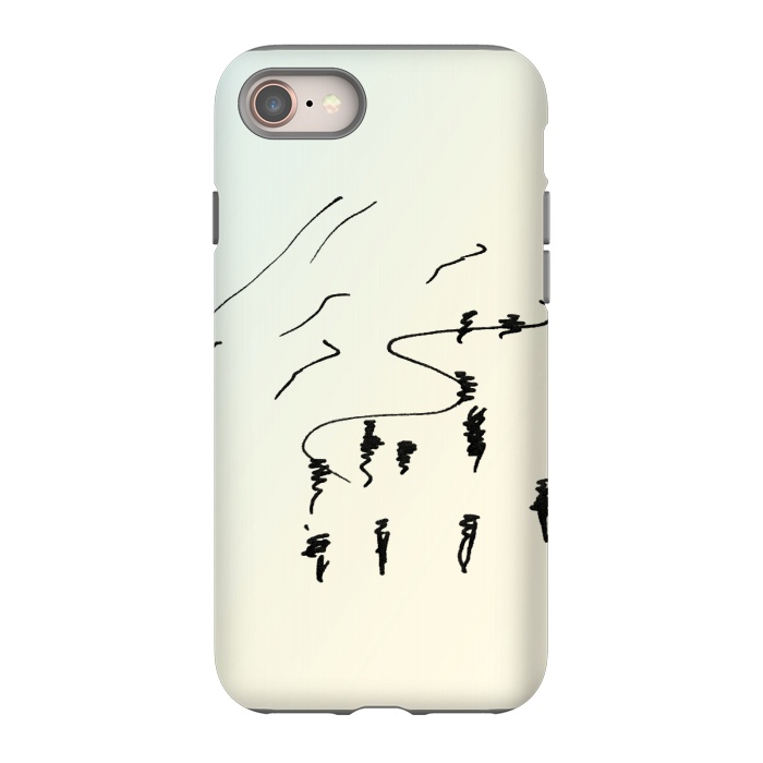 iPhone 8 StrongFit Beach Daze by Caitlin Workman