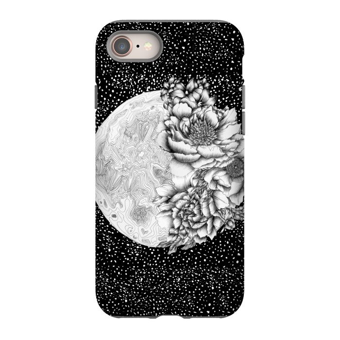 iPhone 8 StrongFit Moon Abloom by ECMazur 