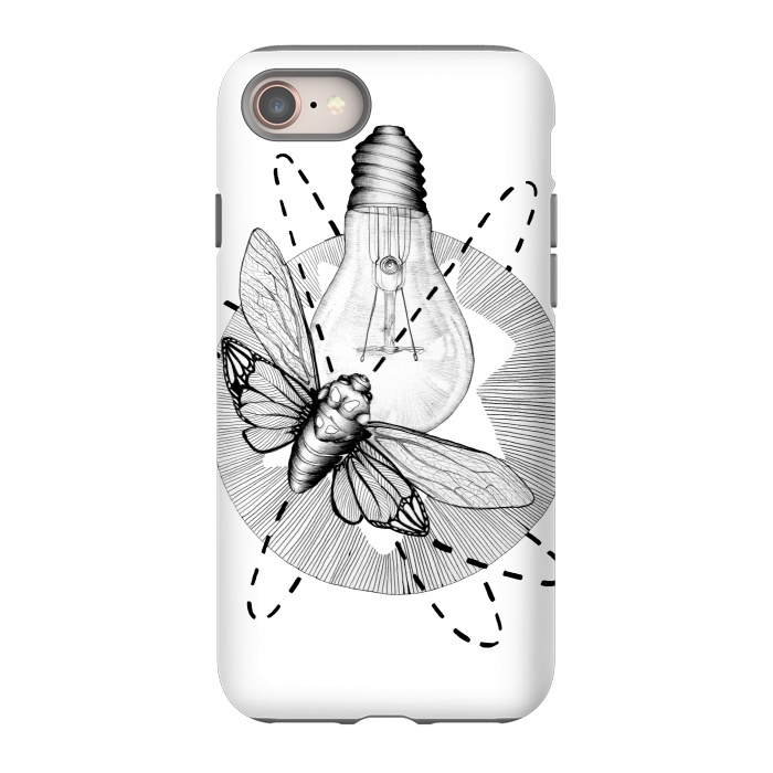 iPhone 8 StrongFit Moth to the Flame by ECMazur 