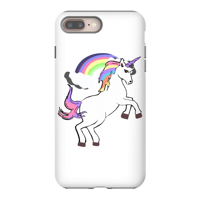 iPhone 8 plus StrongFit Unicorn Pride by MUKTA LATA BARUA