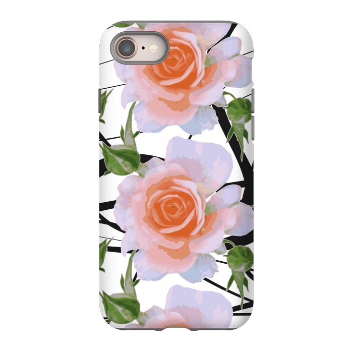 iPhone 8 StrongFit Swiggles + Florals by Zala Farah