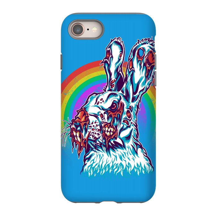 iPhone 8 StrongFit Zombie Rabbit by Branko Ricov
