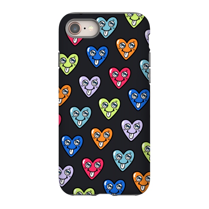 iPhone 8 StrongFit LOVE HEARTS by Michael Cheung