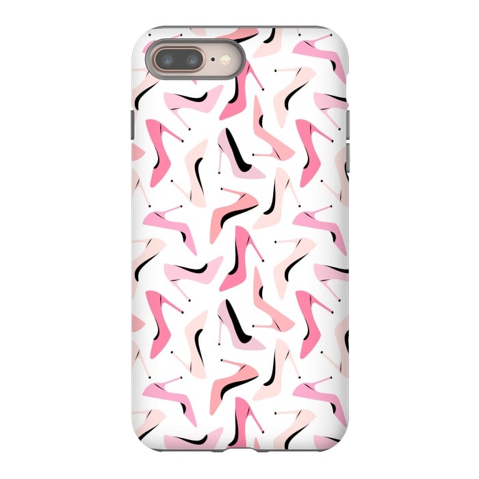 iPhone 8 plus StrongFit Pink Shoes Love by Martina