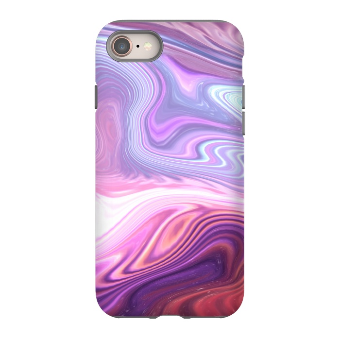 iPhone 8 StrongFit Purple Marble by Martina