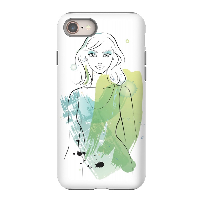 iPhone 8 StrongFit Pretty Mermaid by Martina