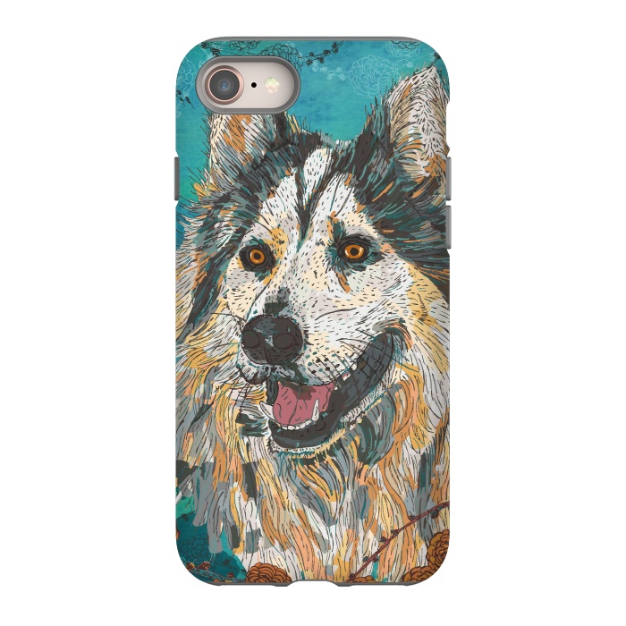 iPhone 8 StrongFit Husky by Lotti Brown