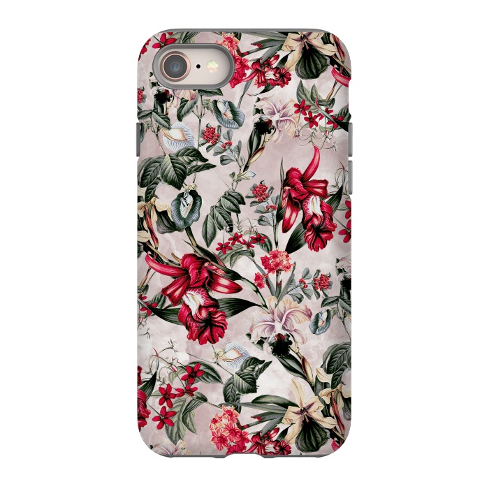 iPhone 8 StrongFit Botanical Flowers IV by Riza Peker